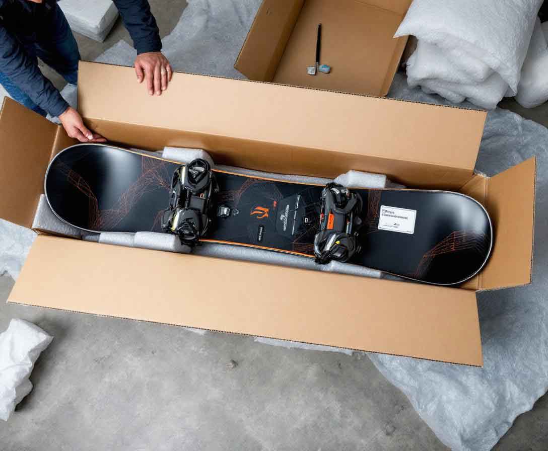 Snowboard versenden