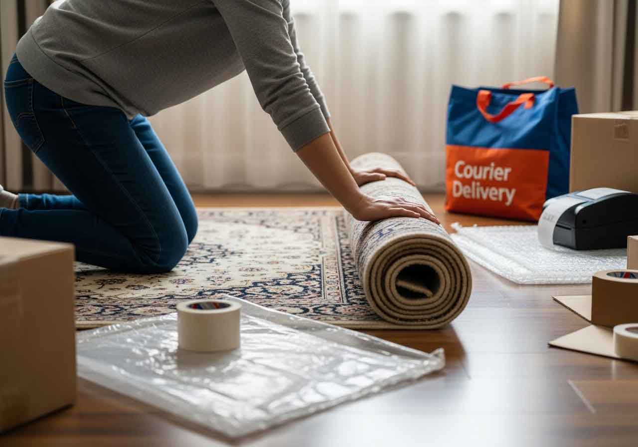 Teppich richtig vorbereiten und verpacken