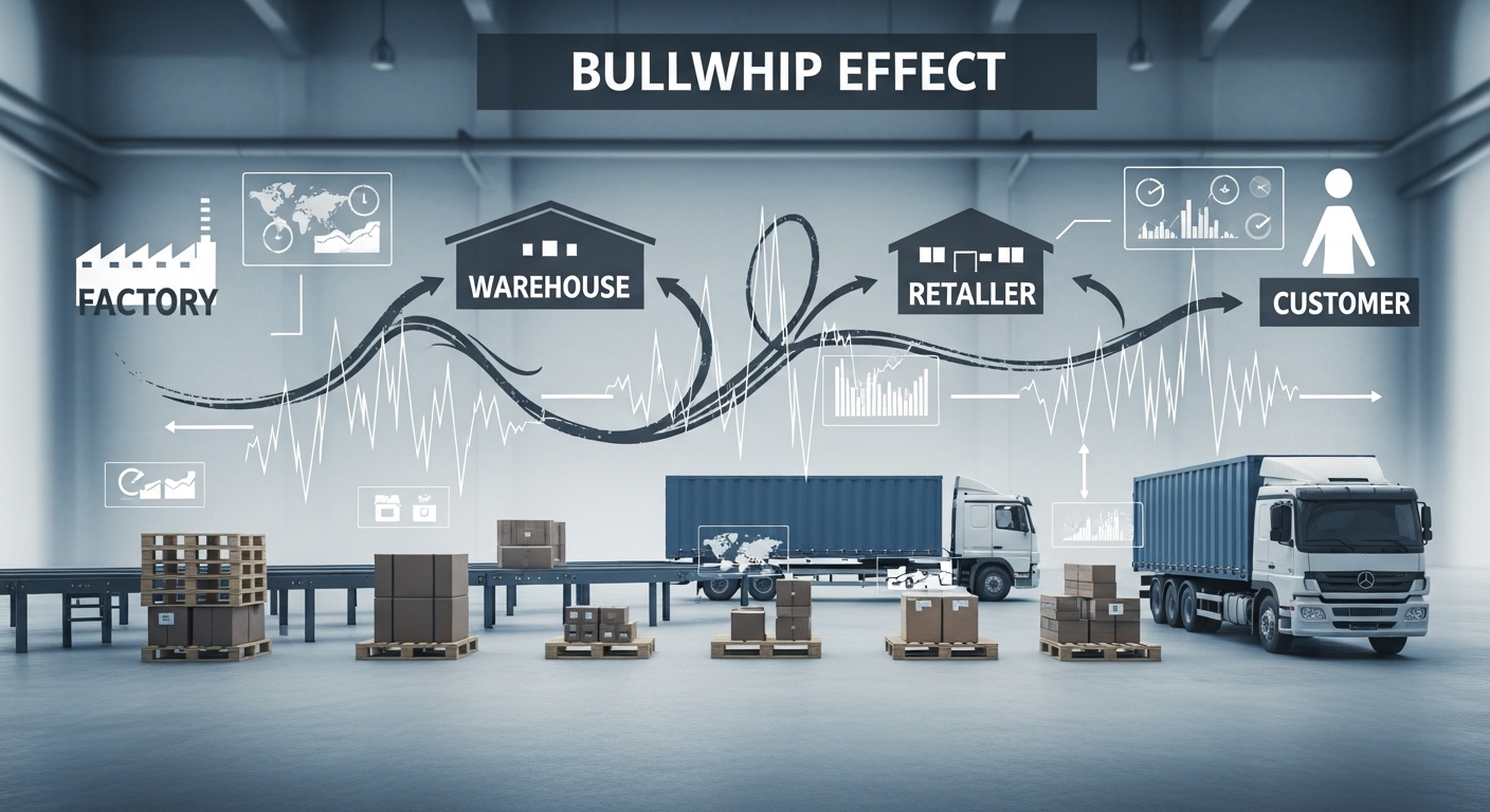 Bullwhip-Effekt einfach erklärt