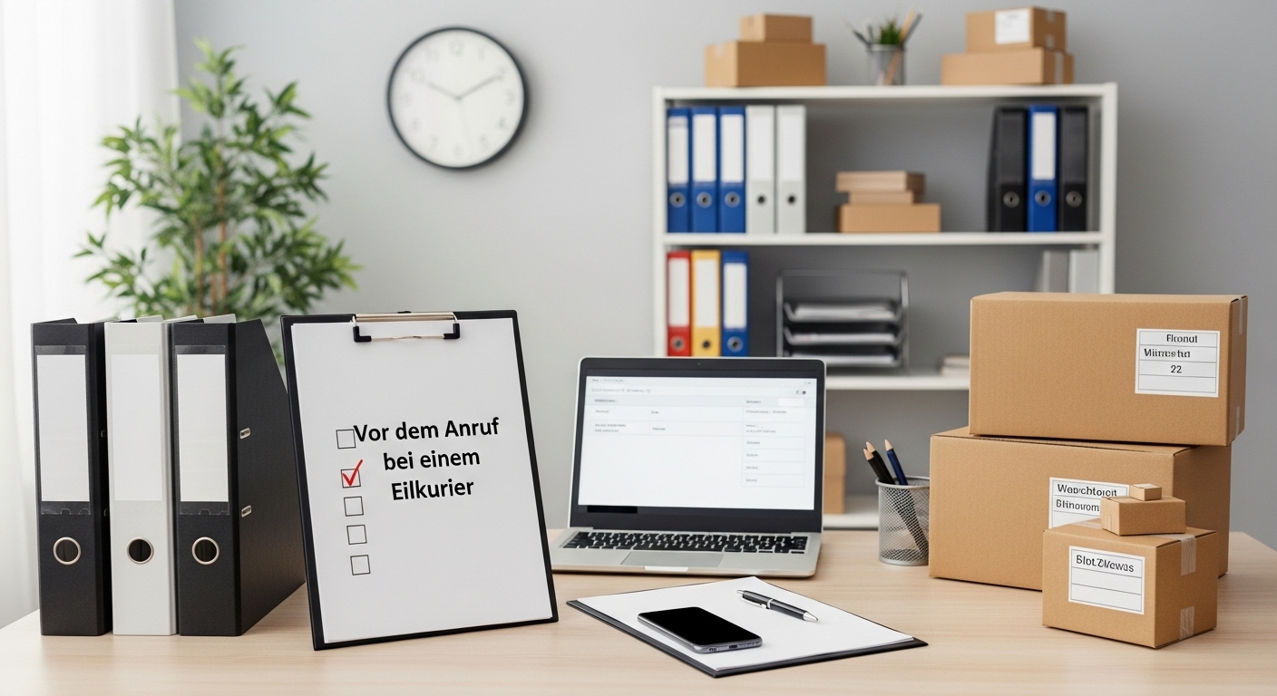 Was Sie wissen müssen, bevor Sie einen Eilkurier rufen