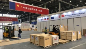 Herausforderungen an chinesische Aussteller für Messelogistik