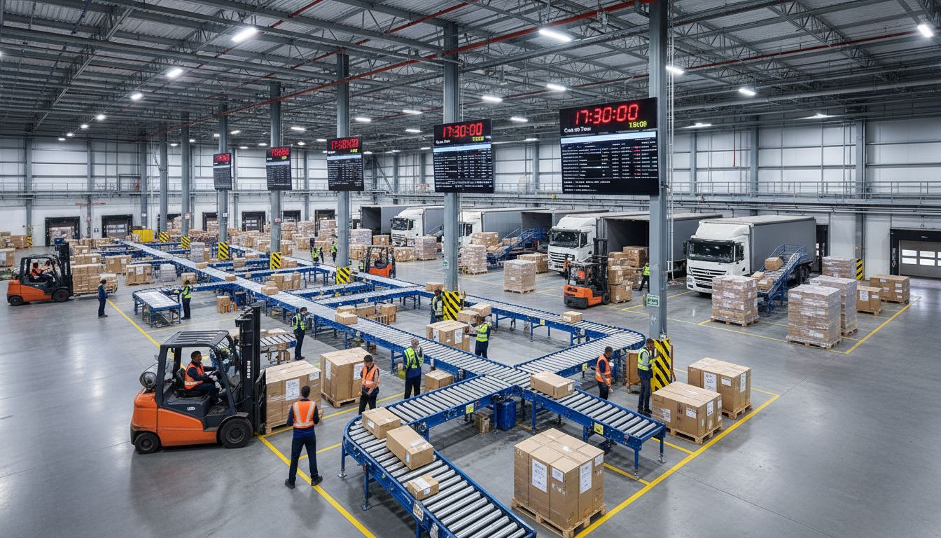 Cut-off-Zeiten: Warum die Abholung am späten Nachmittag entscheidend ist.