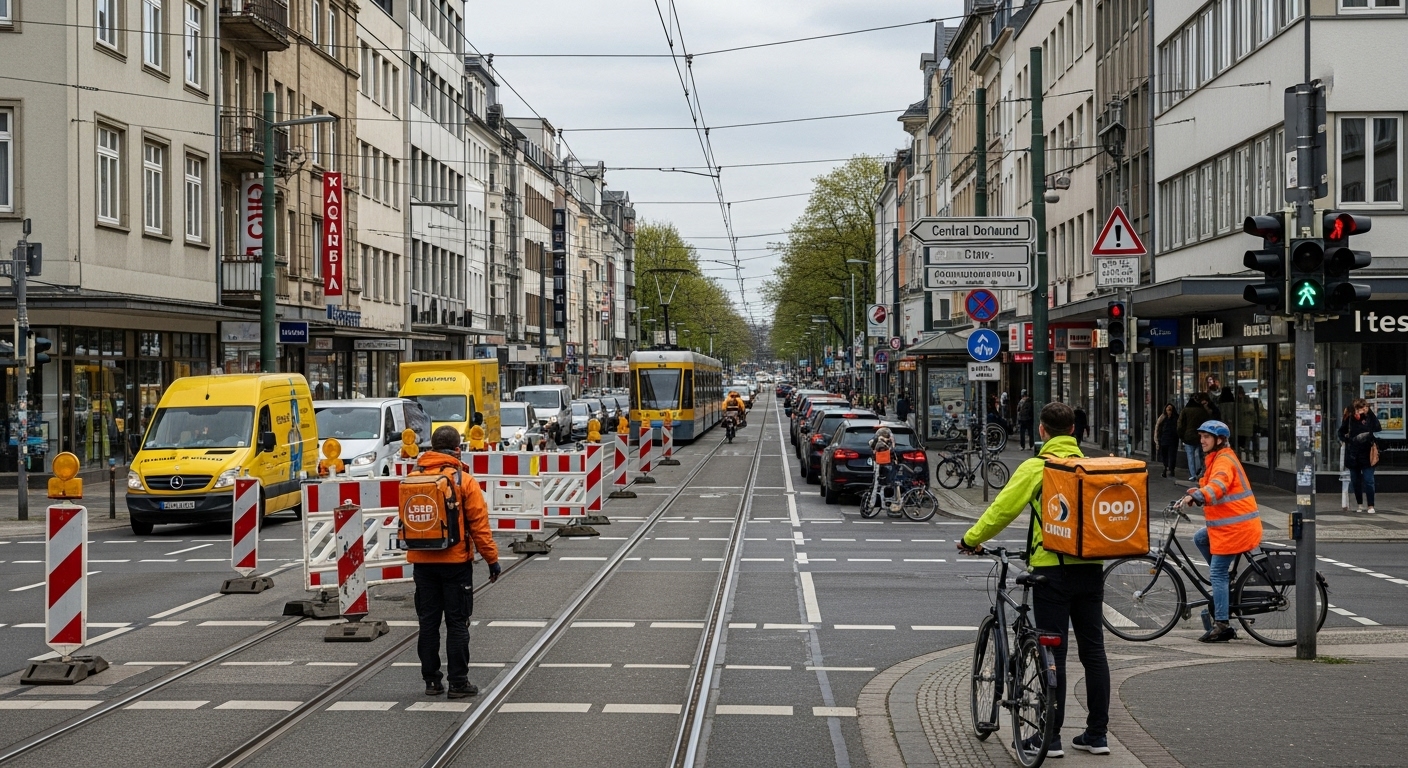 Dortmund Innenstadt: Bekannte Probleme für Kurierdienste