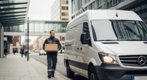 Was sind die verkehrstechnischen Herausforderungen für einen Kurierdienst in Hamburg?