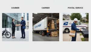 What Is the Difference Between a Courier, Carrier, and Postal Service?