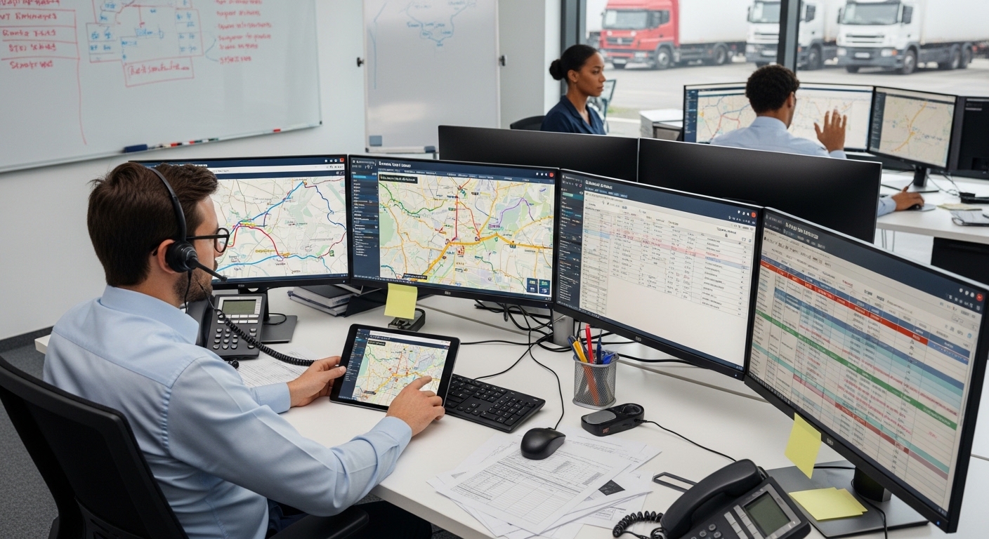 Ein typischer Tag als Disponent