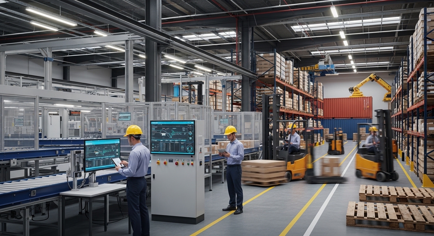 Lieferschwierigkeiten in der Industrie