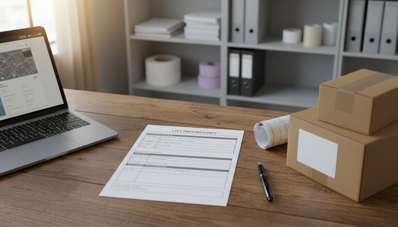 List przewozowy – znaczenie i rodzaje