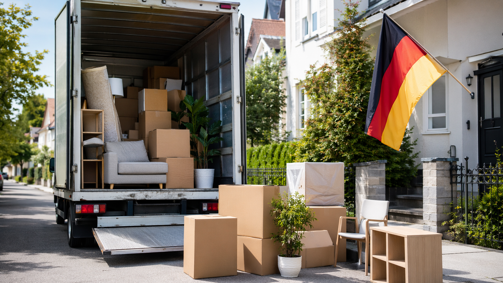 Mudanza de España a Alemania