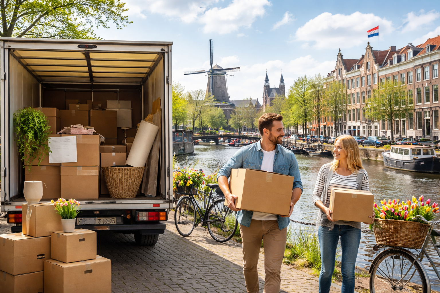 Umzug von Deutschland in die Niederlande leicht gemacht
