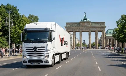 Coursier express Berlin – camion DAGO Express