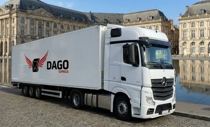 Coursier express Bordeaux – camion DAGO Express