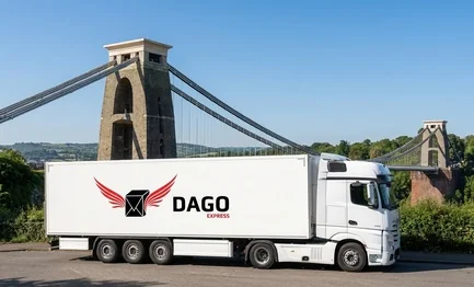 Coursier express Bristol – camion DAGO Express