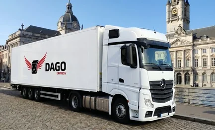 Coursier express Charleroi – camion DAGO Express
