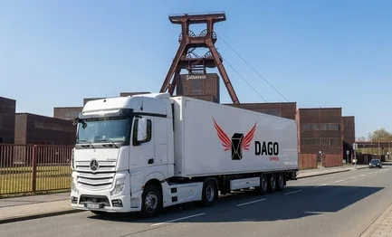 Coursier express Essen – camion DAGO Express