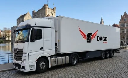 Coursier express Gent – camion DAGO Express