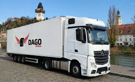 Coursier express Graz – camion DAGO Express
