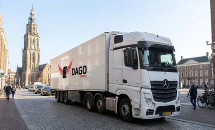 Coursier express Groningen – camion DAGO Express