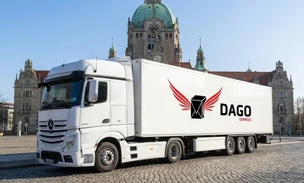Coursier express Hannover – camion DAGO Express