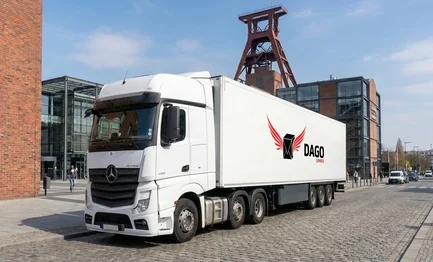 Coursier express Katowice – camion DAGO Express