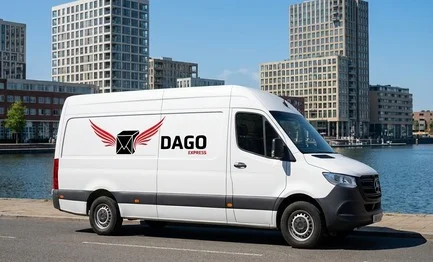 DAGO Express koeriersdienst sprinter bestelwagen in Almere