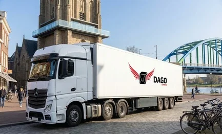 Transport Arnhem – DAGO Express vrachtwagen