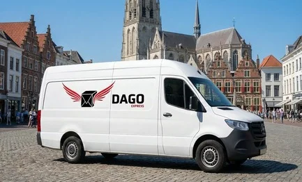 DAGO Express koeriersdienst sprinter bestelwagen in Breda