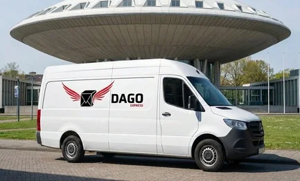 DAGO Express koeriersdienst sprinter bestelwagen in Eindhoven