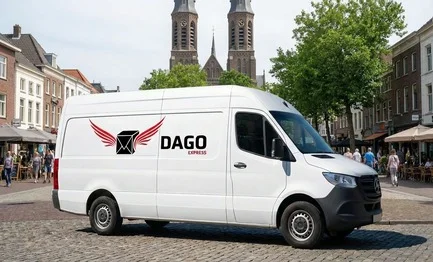 DAGO Express koeriersdienst sprinter bestelwagen in Tilburg