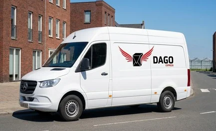 DAGO Express koeriersdienst sprinter bestelwagen in Westland