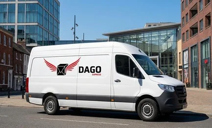 DAGO Express koeriersdienst sprinter bestelwagen in Zoetermeer