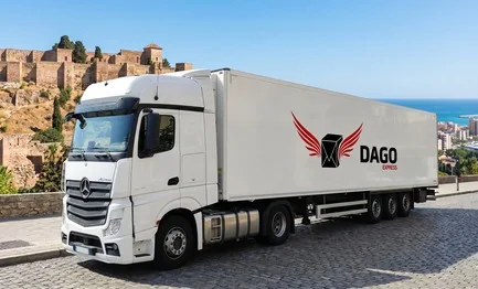 Coursier express Malaga – camion DAGO Express