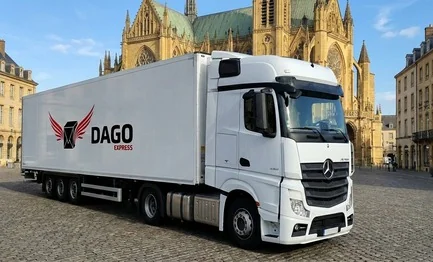 Coursier express Metz – camion DAGO Express