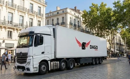 Coursier express Montpellier – camion DAGO Express