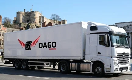 Coursier express Nottingham – camion DAGO Express