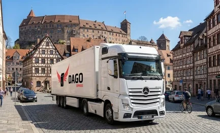 Coursier express Nuernberg – camion DAGO Express
