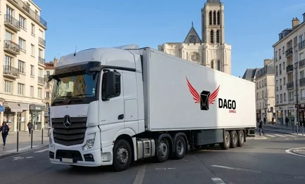 Coursier express Saint Denis – camion DAGO Express