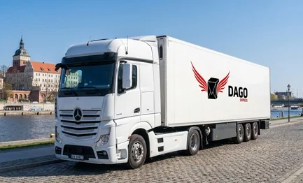 Coursier express Szczecin – camion DAGO Express