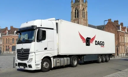Coursier express Tourcoing – camion DAGO Express