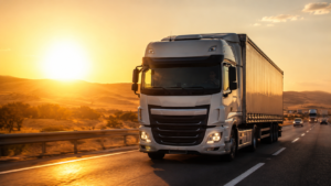 LKW fahren bei Hitze