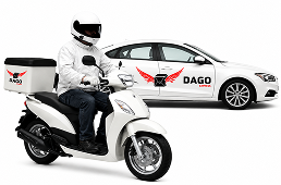 Scooter, Bike, and Car Courier