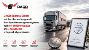 ISO 9001 im Transport